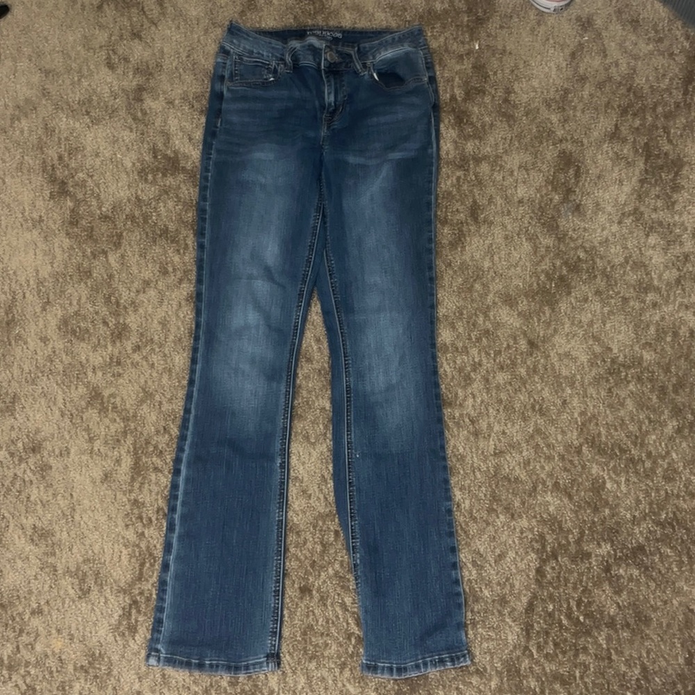 Maurice’s mid-rise bootcut jeans